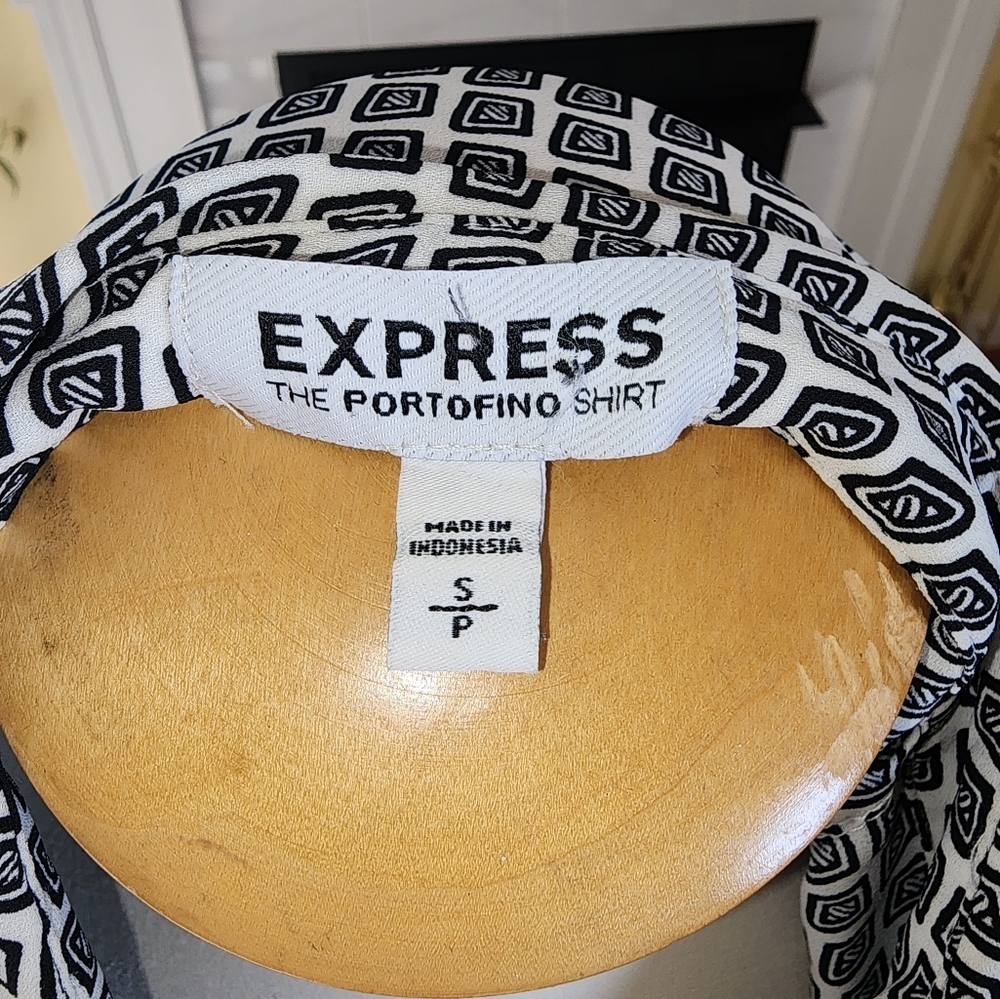 Express Button Down Sz Small - image 3